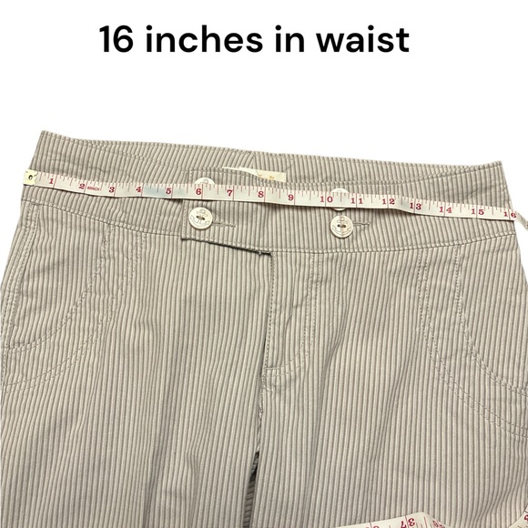 LEE "ONE TRUE FIT" STRIPED PANTS SIZE 4 - Picture 6 of 7